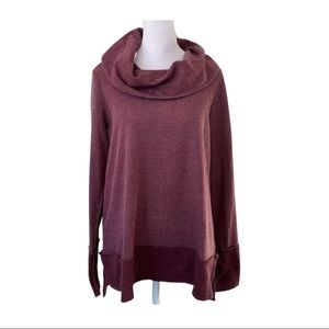 Lucky Brand cowl neck sweater NWT